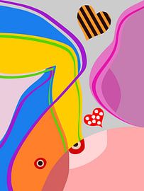 Die Frau und ihre Farben 3 von Georgia Chagas