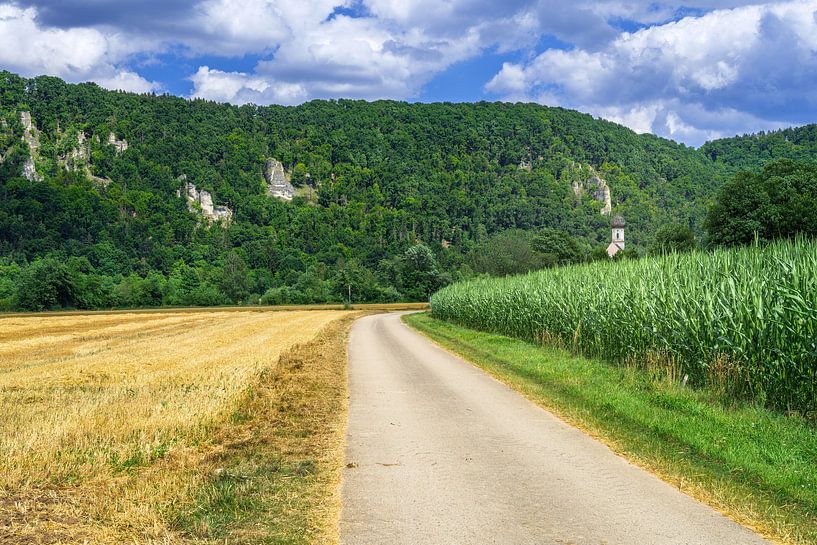 Piste cyclable à travers l'idyllique Altmühltal par ManfredFotos