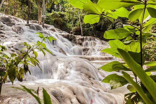 Dunn's River Falls in Jamaica