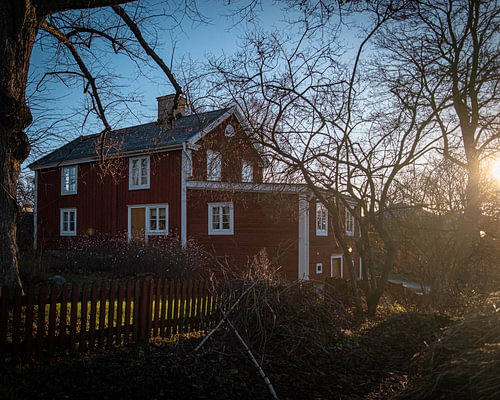 Le soleil d'hiver à Skansen