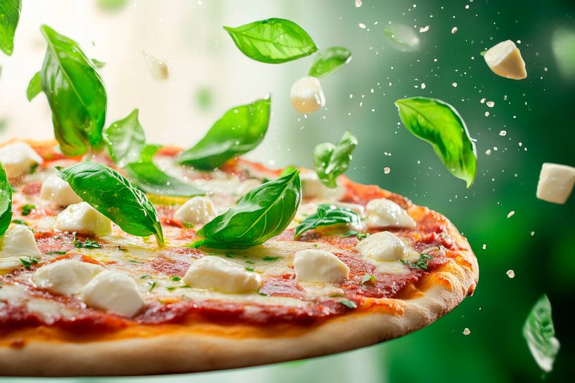 Verse pizza van Poster Art Shop