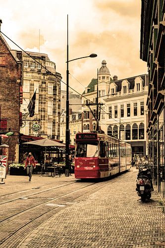 Binnenstad van  Den Haag Nederland
