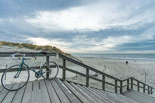 Fahrrad am Strand