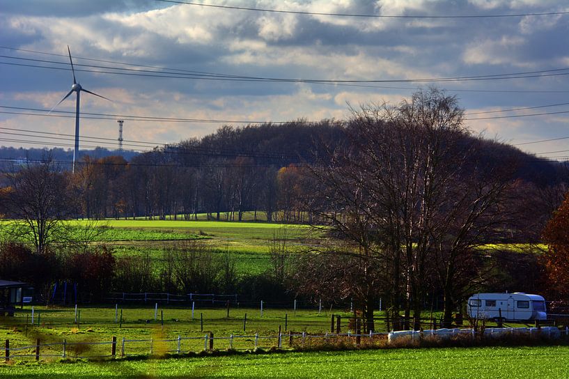Haarlandschap 1 van Edgar Schermaul