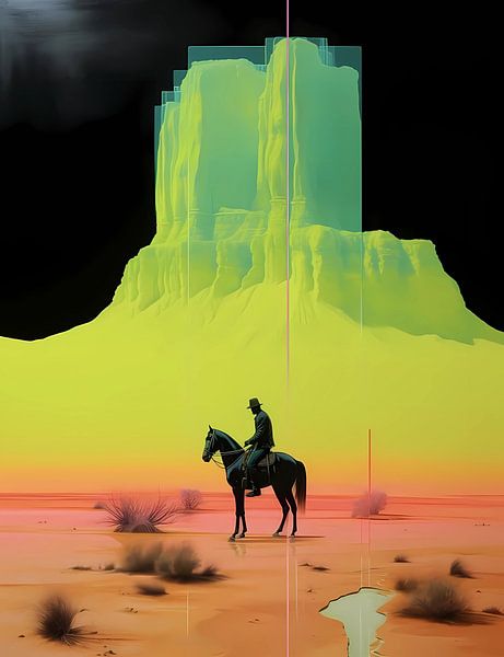 The cowboy neonwest by Yoga Pranata