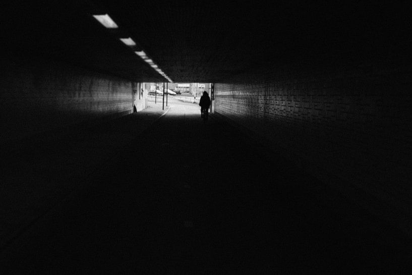 Licht am Ende des Tunnels von Bart van Lier