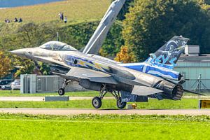 Équipe de démonstration F-16 de l'armée de l'air hellénique "Zeus" de 2014.