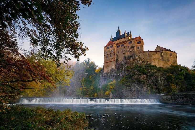 Kriebstein Castle in Saxony by Roland Brack