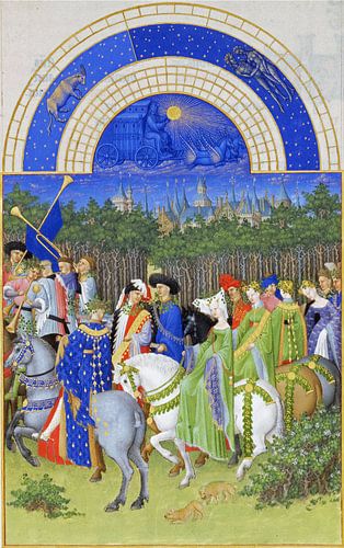 Mei (Très Riches Heures) – Gebroeders van Limburg