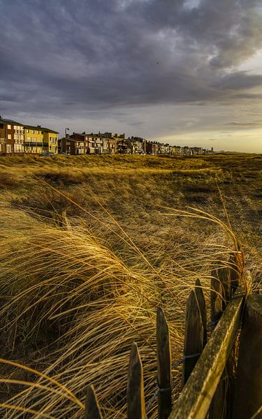 Katwijk on a beautiful afternoon by Dirk van Egmond
