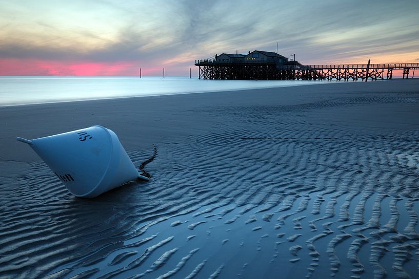 Abendstimmung in Sankt Peter Ording von Marko Sarcevic