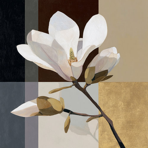 Magnolia in Gold