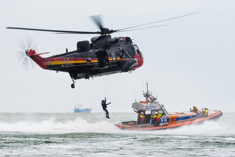 Sea King reddingshelikopter van KC Photography