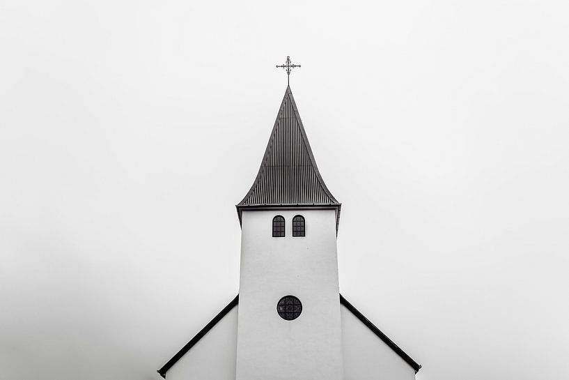 Church in black and white by Myrthe Vlasveld