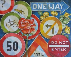 The Road signs by Jacek Maria