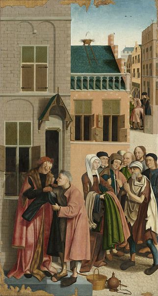 The seven works of mercy (part 3), Master of Alkmaar by Marieke de Koning
