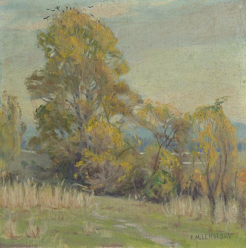 Herfstlandschap, Karol Miloslav Lehotský