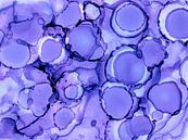 Abstract werk in paars tinten van Mariska Vereijken thumbnail