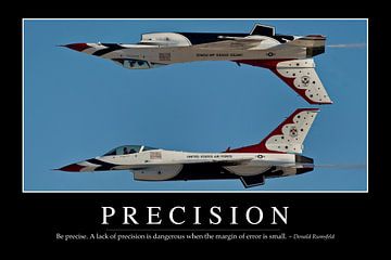 STK107236M-Precision: Inspirational Quote and Motivational Poster by Stocktrek Images