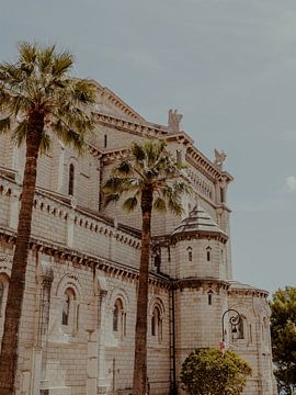 Cathédrale de Notre-Dame-Immaculée| Reisefotografie Kunstdruck im Fürstentum Monaco | Cote d'Azur, Südfrankreich von ByMinouque