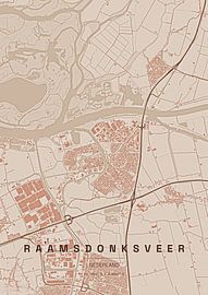 Raamsdonkveer – Stadtplan von Stef van Campen