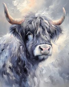 Schottischer Highlander Porträt