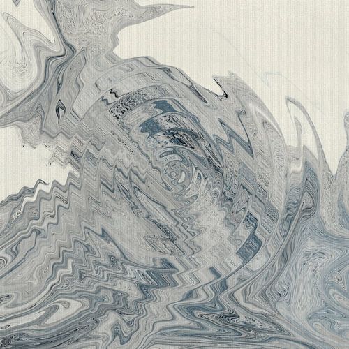 Abstracte kunst in Scandinavische stijl. Waterreflecties