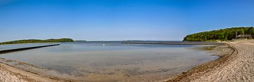 Lagon de Lietzow sur l'île de Rügen, plage naturelle