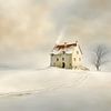 The house on the snow hill by Heike Hultsch