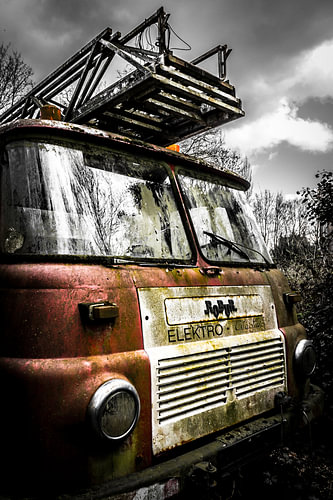 De brandweerwagen