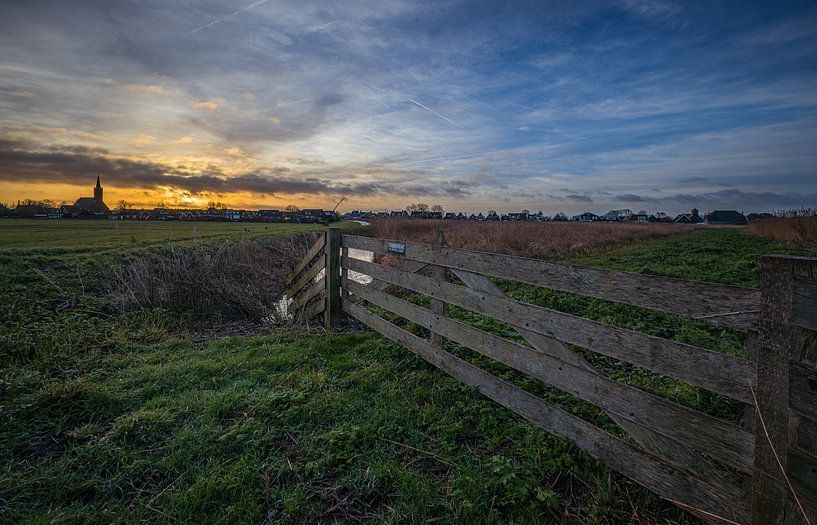 polder skyline schermerhorn by peterheinspictures