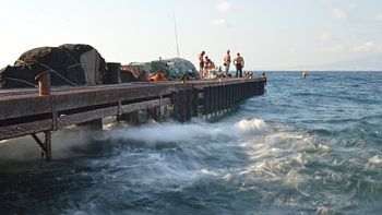 Rustikaler Yachthafen Grande