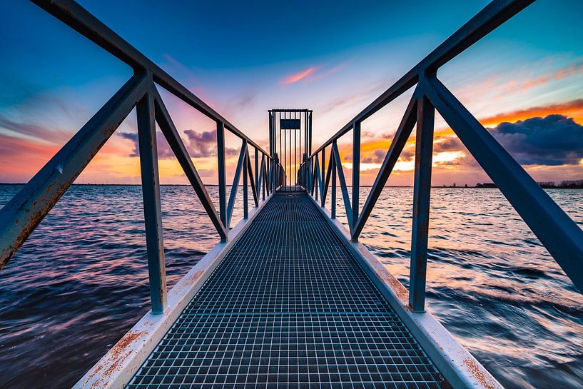 Jetty at the Quay by Hanno Brand