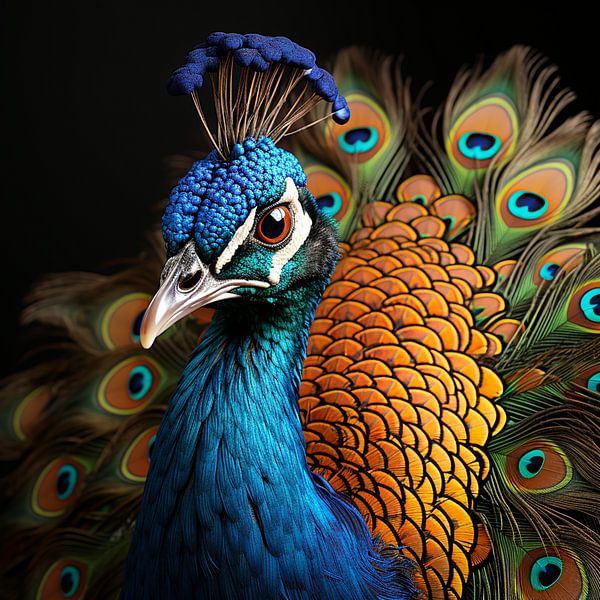 "Feathers of the Peacock" by Lisanne Elzinga