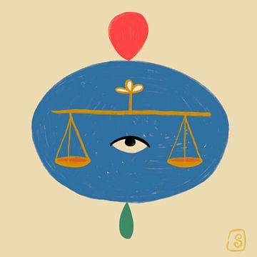 Weegschaal van Sandra Poliakov