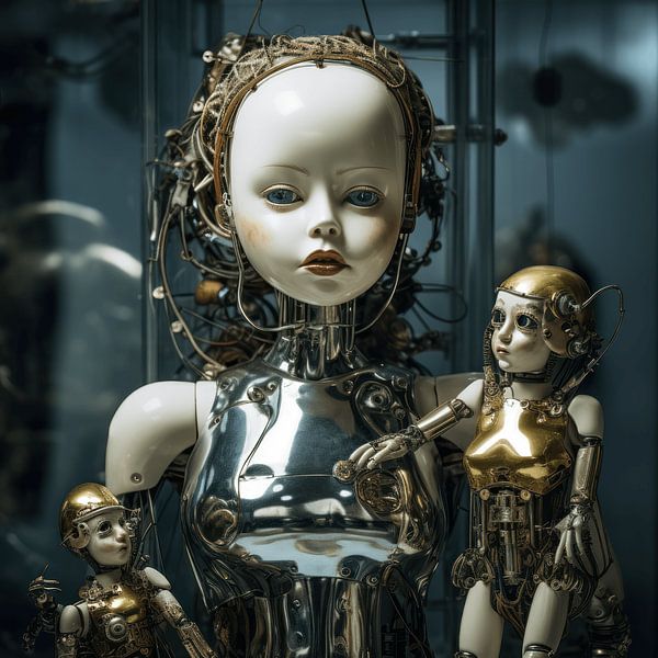 Mechanical dolls by Ton Kuijpers