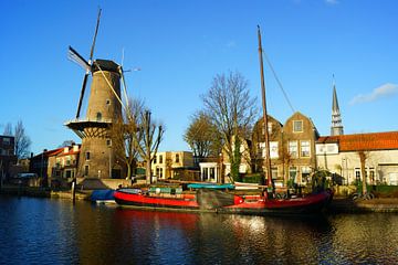 Molen in Gouda van Michel van Kooten