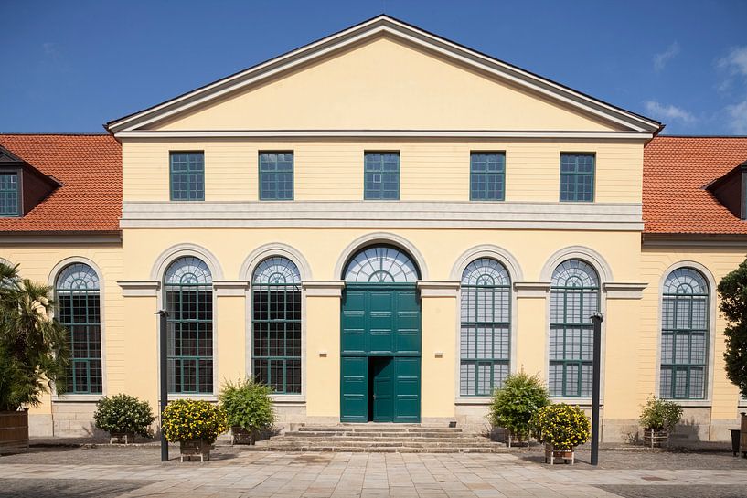 Oranjerie, Grote Tuin, Herrrenhausen, Hannover, Nedersaksen, Duitsland van Torsten Krüger