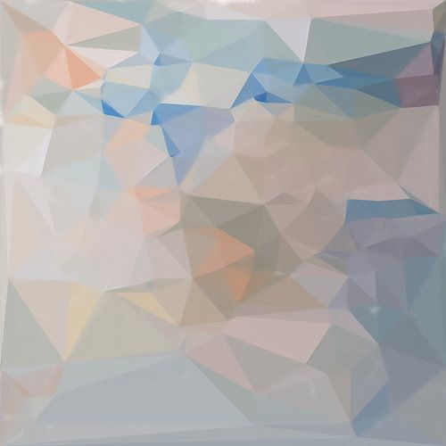 Abstract geometric triangles