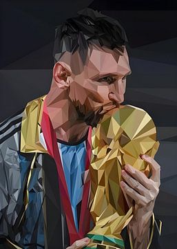 Messi by Yoga Pranata