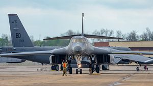 Bombardier stratégique Rockwell B-1B Lancer.