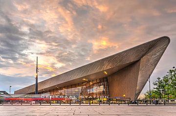 Rotterdam Central Station by Frans Blok