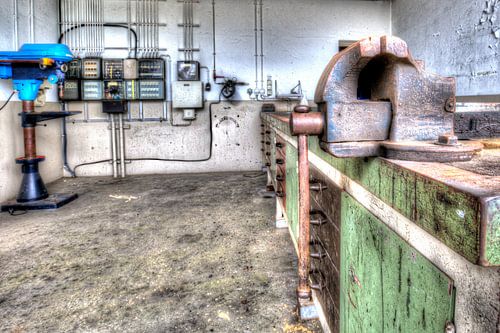 Abandoned power plant Dongecentrale  in The Netherlands Geertruidenberg