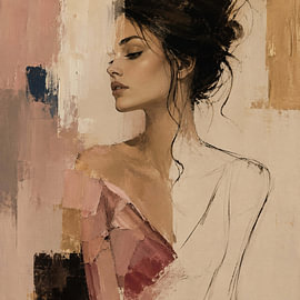 Die unvollendete Muse von Moonheart Artworks