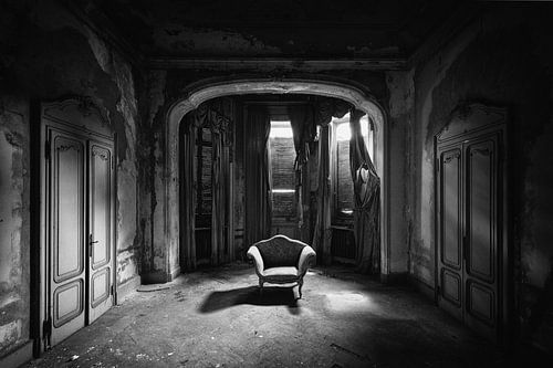 Villa C Schwarz / Weiß