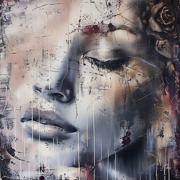 Woman Portrait by Agnieszka Dybowska