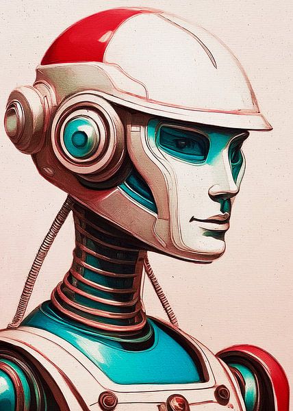 Sixties Humanoid 05 van Fernando Vieira