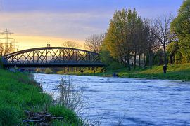 Dreisamfluss Freiburg von Patrick Lohmüller
