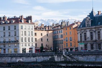 De prachtige stad Grenoble in Frankrijk van Rosanne Langenberg