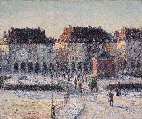 Gustave Loiseau, De Poissonneriebrug in Dieppe, 1903